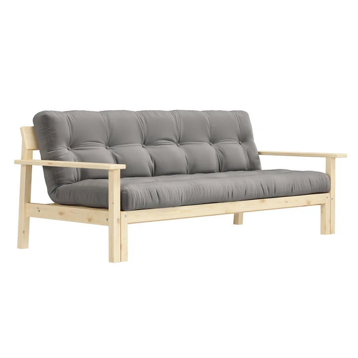 Unwind Sofa bed, pine natural / gray (746) from Karup Design