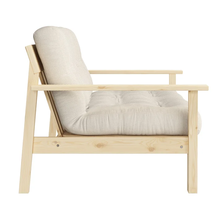 Unwind Sofa bed, pine natural / ivory from Karup Design