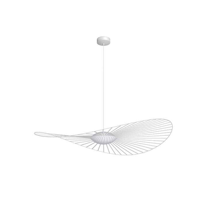 The Vertigo Nova pendant lamp from Petite Friture , Ø 140 cm, white