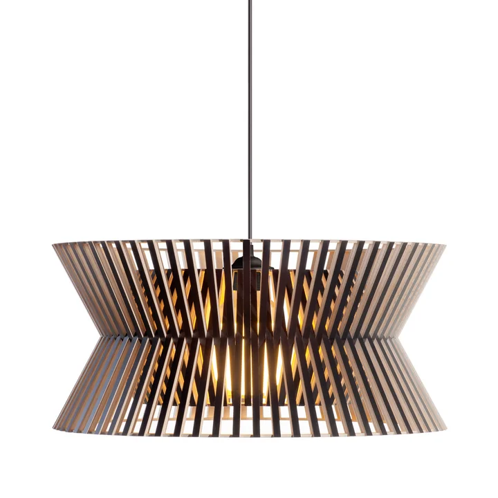 Kontro 6000 Pendant lamp Ø 45 x H 21 cm from Secto in black