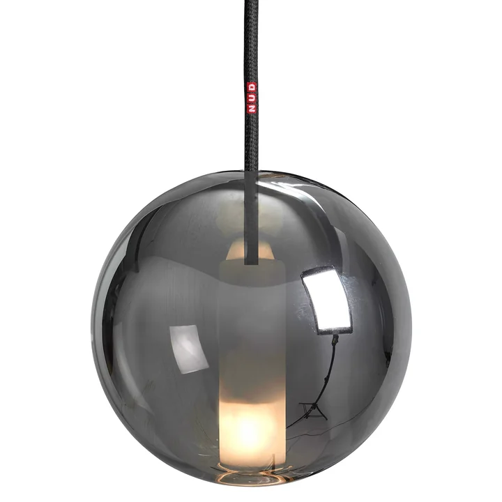 Moon Pendant luminaire 170 from NUD Collection in space / Raven (TT-09)