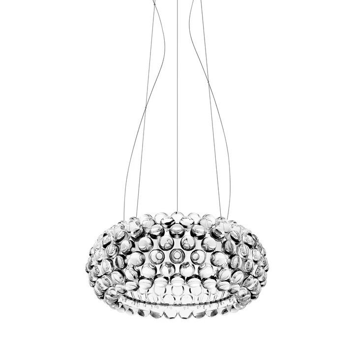 Foscarini - Caboche pendant luminaire transparent, media
