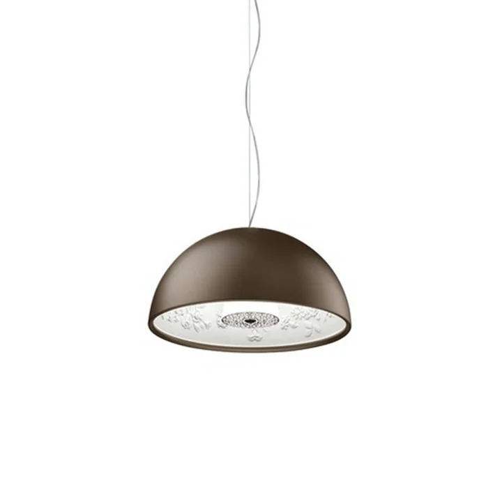 Skygarden Small LED Pendant light, Ø 40 cm from Flos in rust