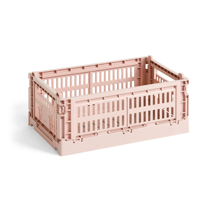 Colour Crate Basket recycled S from Hay in the color blush