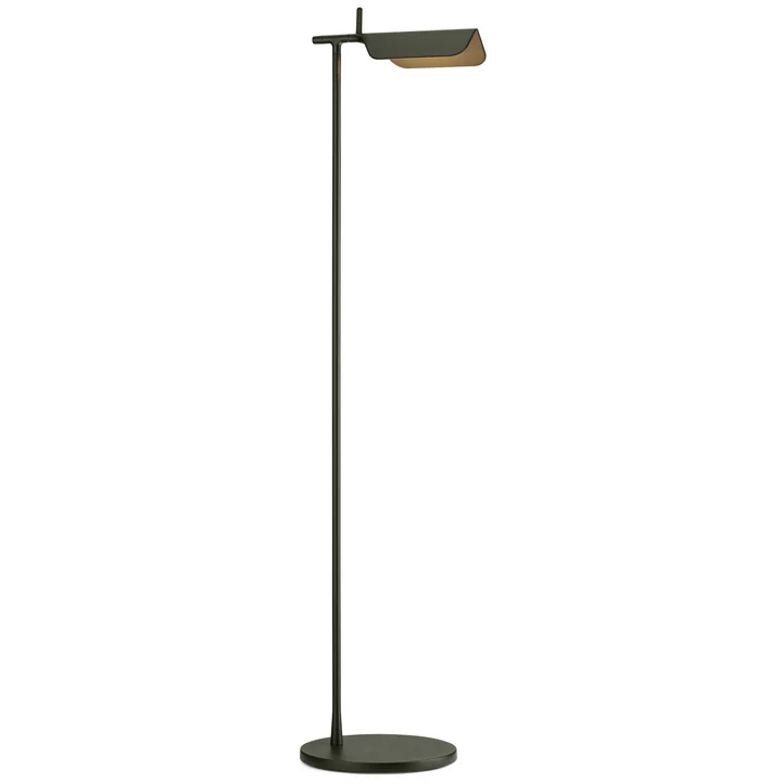 Tab F LED floor lamp, dark green by Flos