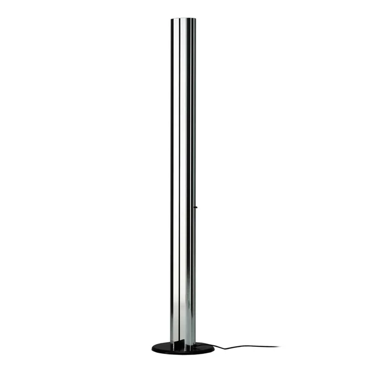 Megaron Terra LED floor lamp by Artemide in aluminum gray