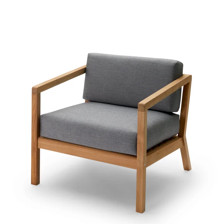 Virkelyst Armchair, teak / ash from Skagerak