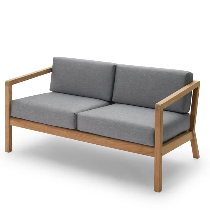 Virkelyst Sofa 2-seater, teak / ash from Skagerak