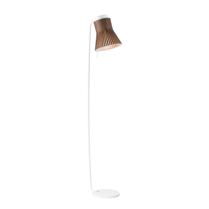 Petite 4610 Floor lamp by Secto in walnut