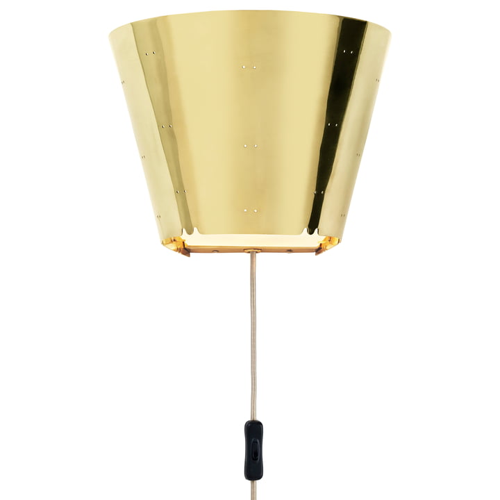 9464 Wall lamp, h 13,5 cm, brass from Gubi