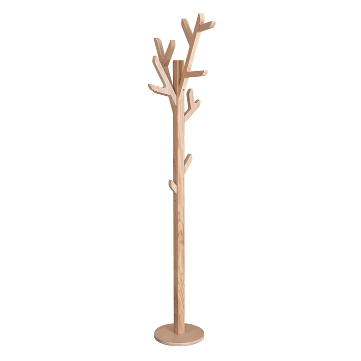 Ambroise Coat rack, h 158 cm, natural oak from Hartô