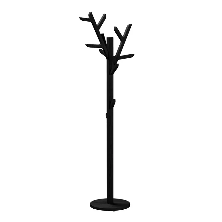 Ambroise Coat rack, h 158 cm, oak black from Hartô