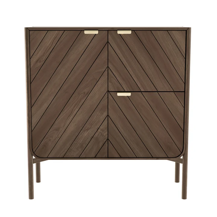 Hartô - Marius Chest of drawers L 120 cm, walnut nature