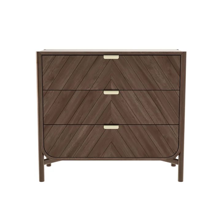 Marius Drawer chest, walnut natural from Hartô