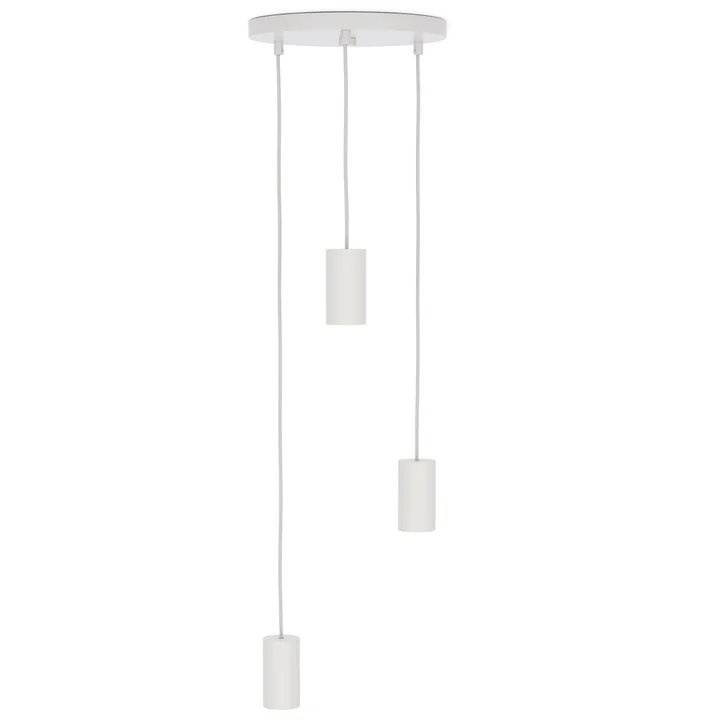 Chalk, Triple Pendant light, white from Tala