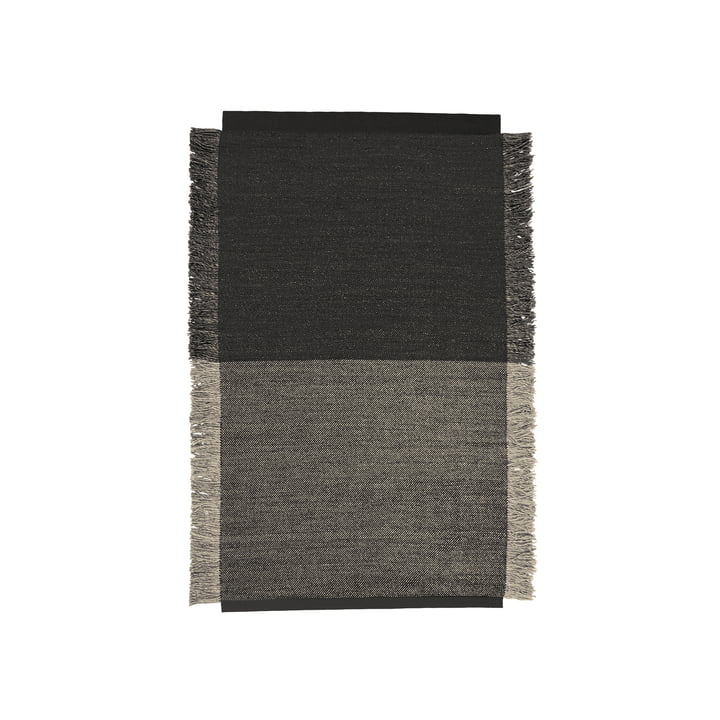 Fringe Carpet from Kvadrat in color gray