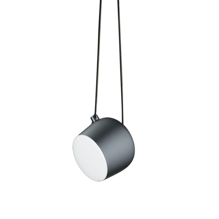 AIM LED -pendant lamp from Flos in anodized blue steel