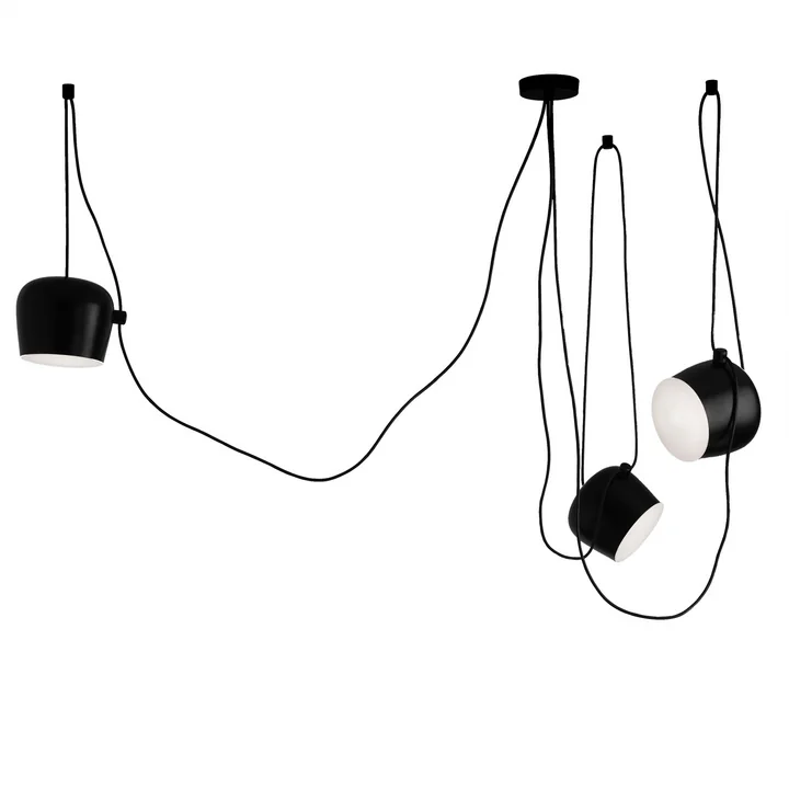 Flos - AIM pendant light set, black