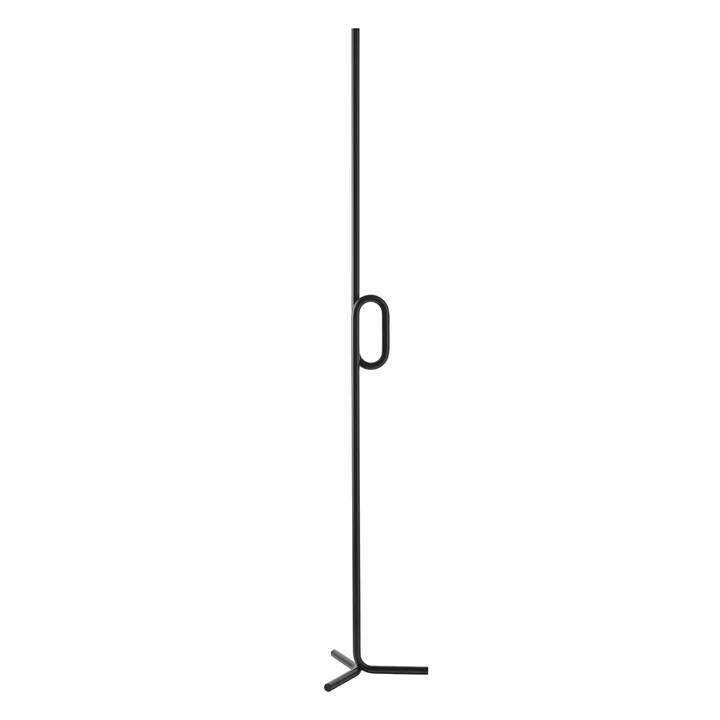 The Tobia floor lamp, dimmable, black by Foscarini