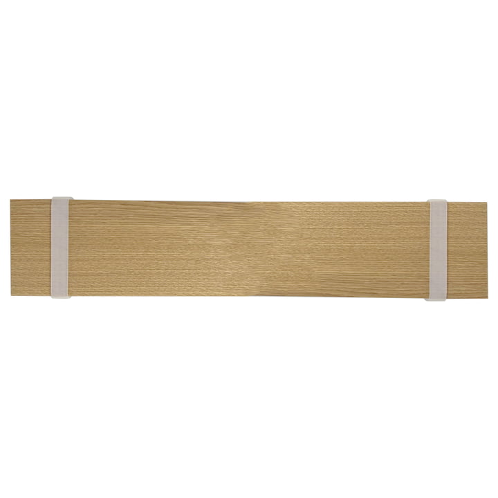 Bath shelf, 80 x 14 cm, oiled oak from Raumgestalt