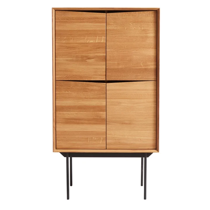 Wing Dresser, 155 x 85 cm, natural oak from Muubs