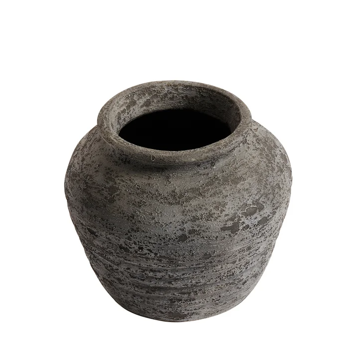 Melancholia Pitcher, H 30 Ø 35 cm, black metallic from Muubs