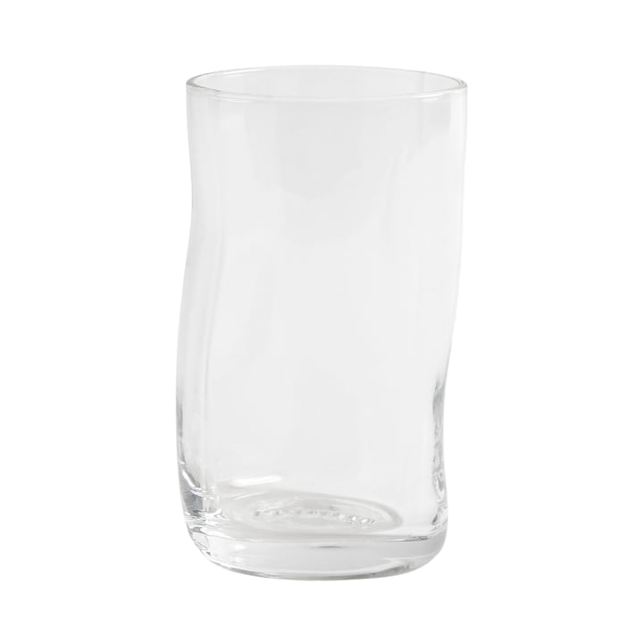 Furo Drinking glass L, (set of 4), h 13 Ø 7,5 cm, clear from Muubs