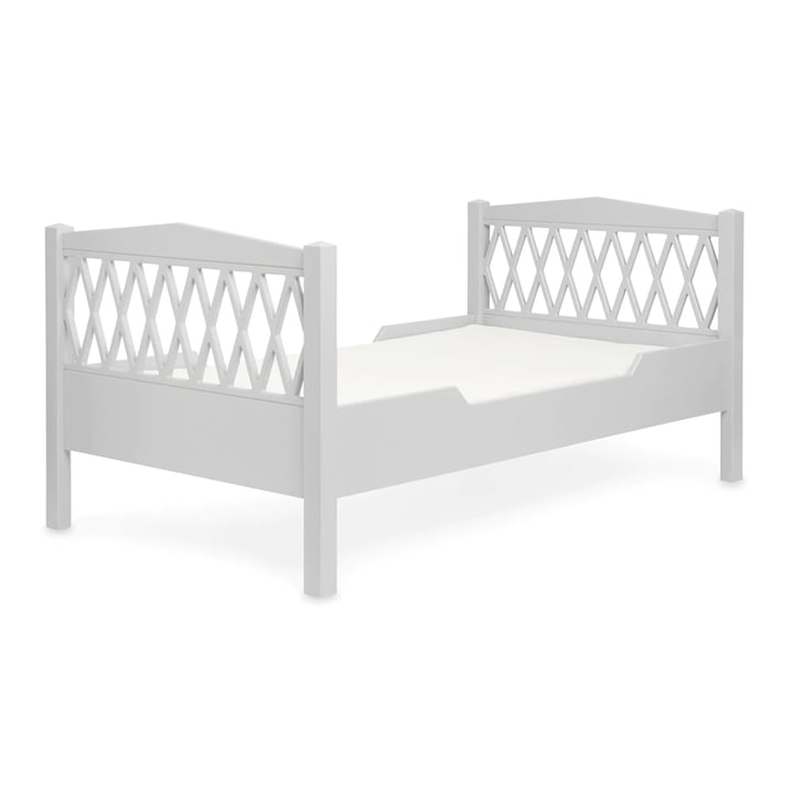 Harlequin Junior Bed from Cam Cam Copenhagen in color light gray