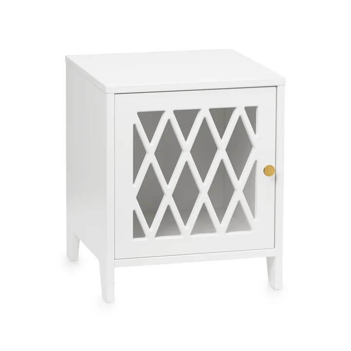 Harlequin Bedside table from Cam Cam Copenhagen in color white