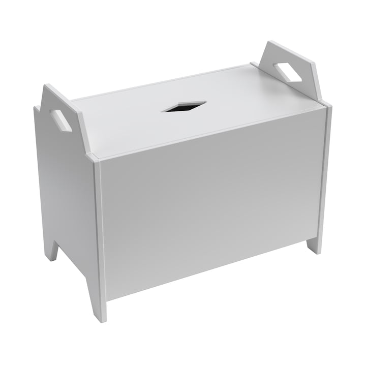 Luca Toy storage box from Cam Cam Copenhagen in color light gray