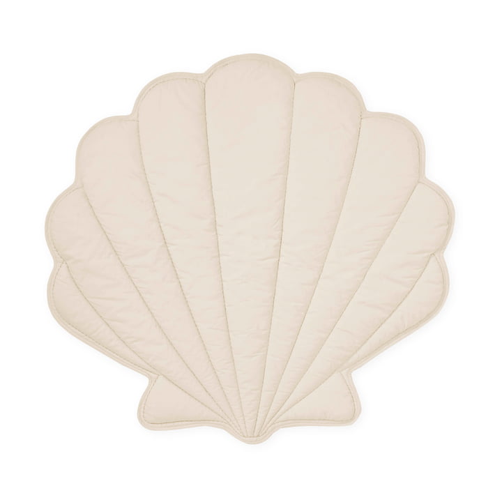 Sea Shell Play mat from Cam Cam Copenhagen in the color almond