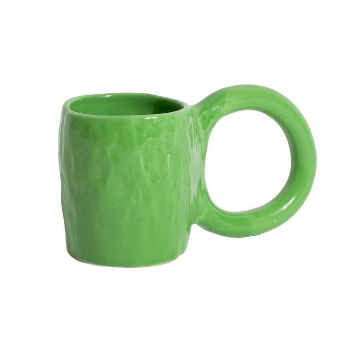 Donut Coffee mug, green from Petite Friture