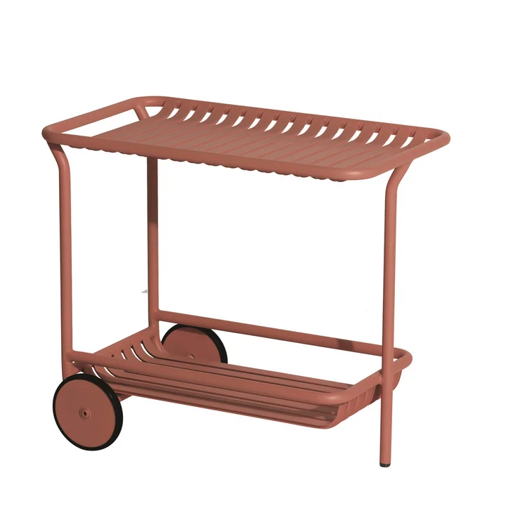 Week-End Trolley Outdoor, terracotta from Petite Friture