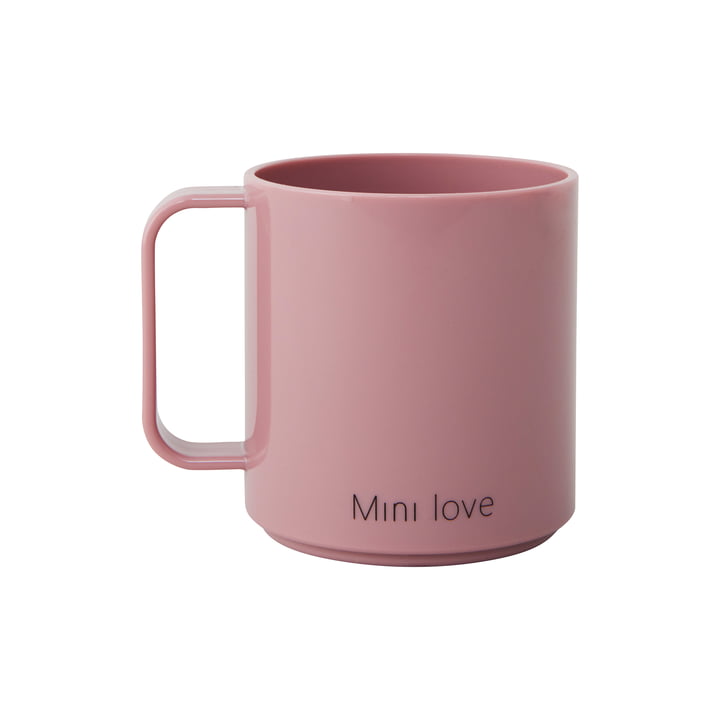 Mini Love Mug with handle, 175 ml, ash rose from Design Letters