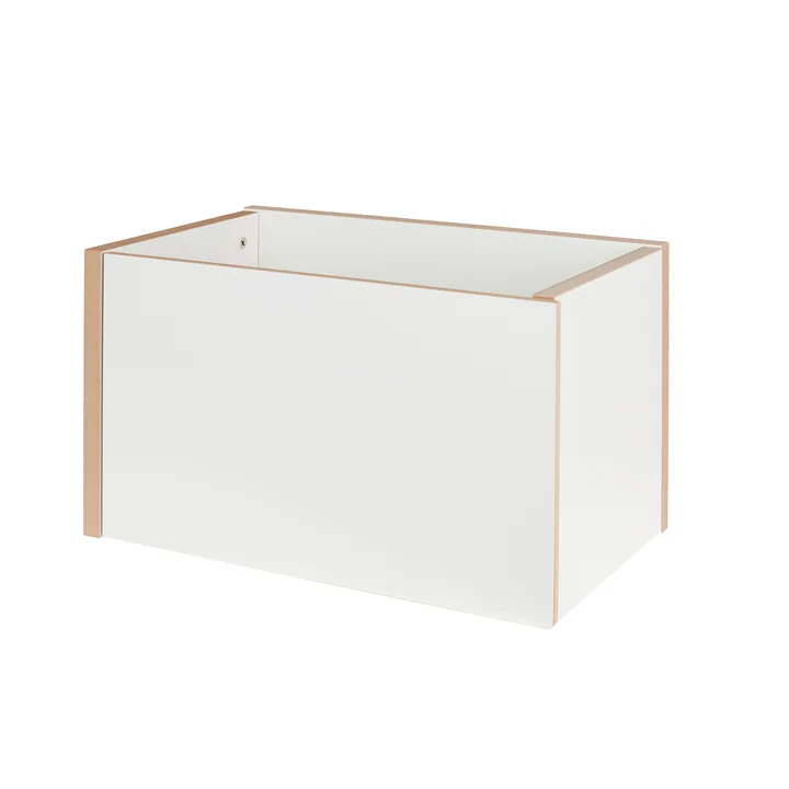 Tojo - stell Shelving system, door module, white