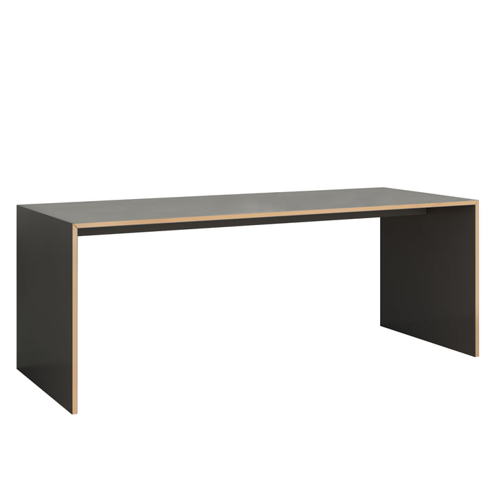 Freistell Table, 160 x 80 cm, anthracite from Tojo