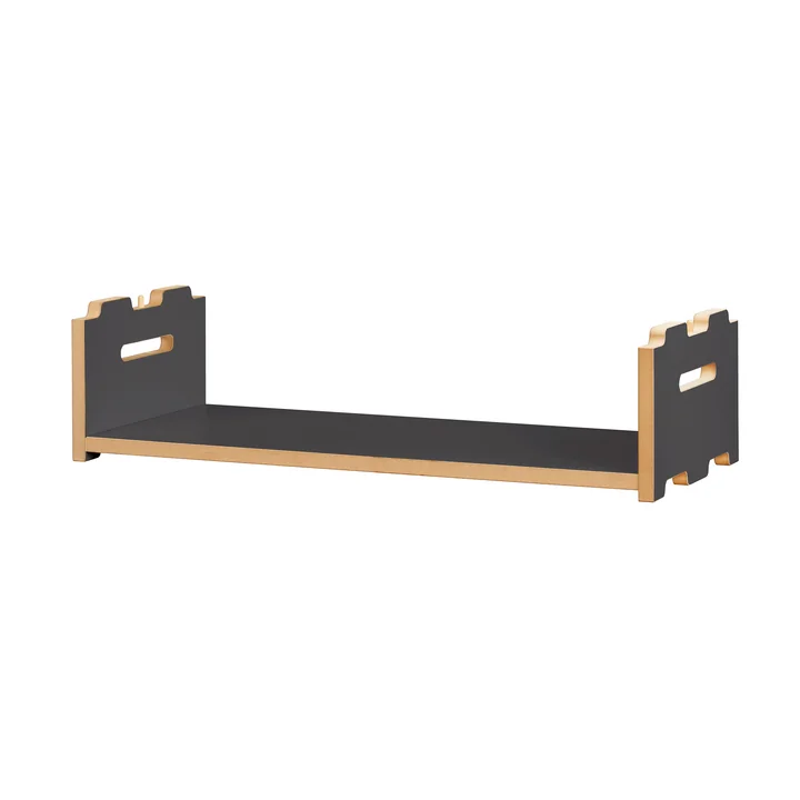 hochstapler Shelving system, add-on module low, anthracite from Tojo