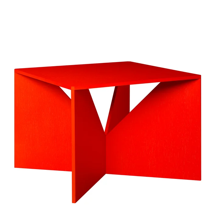 FK04 Calvert Coffee table, neon red from e15