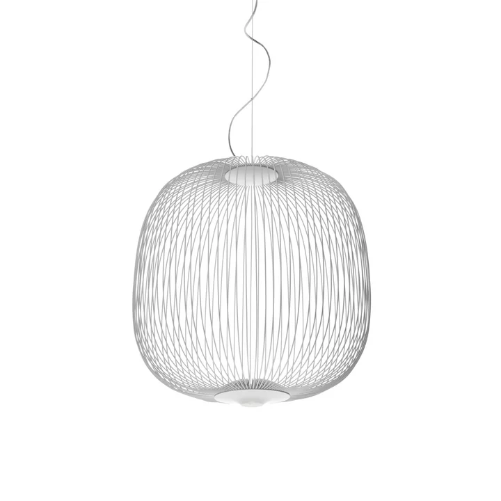 Spokes LED pendant light 2 from Foscarini in white