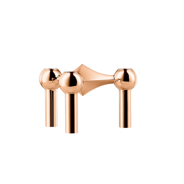 Candlestick, rose gold from Stoff Nagel