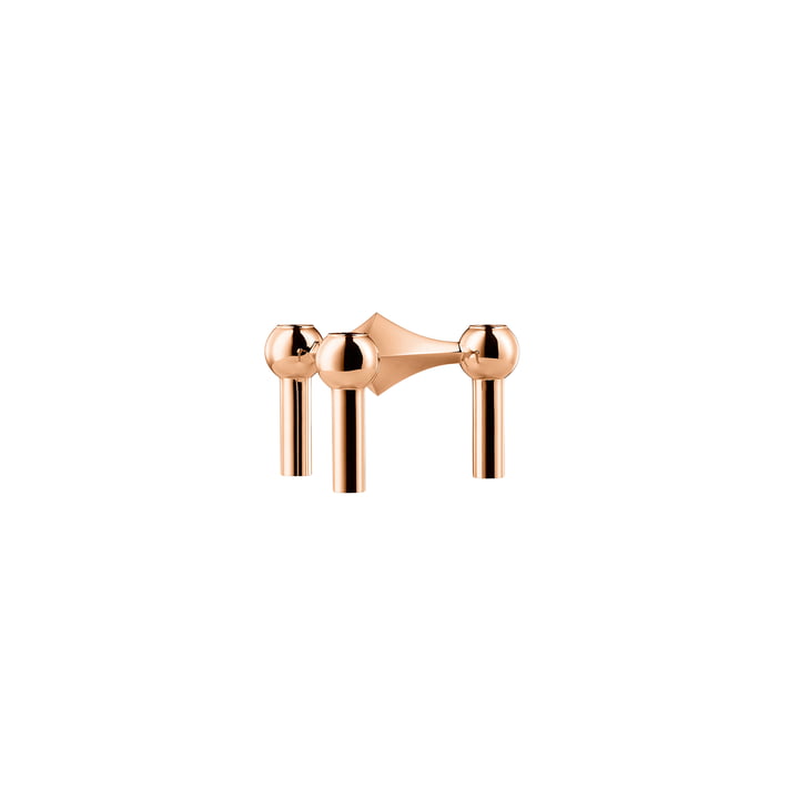 Candlestick, rose gold from Stoff Nagel
