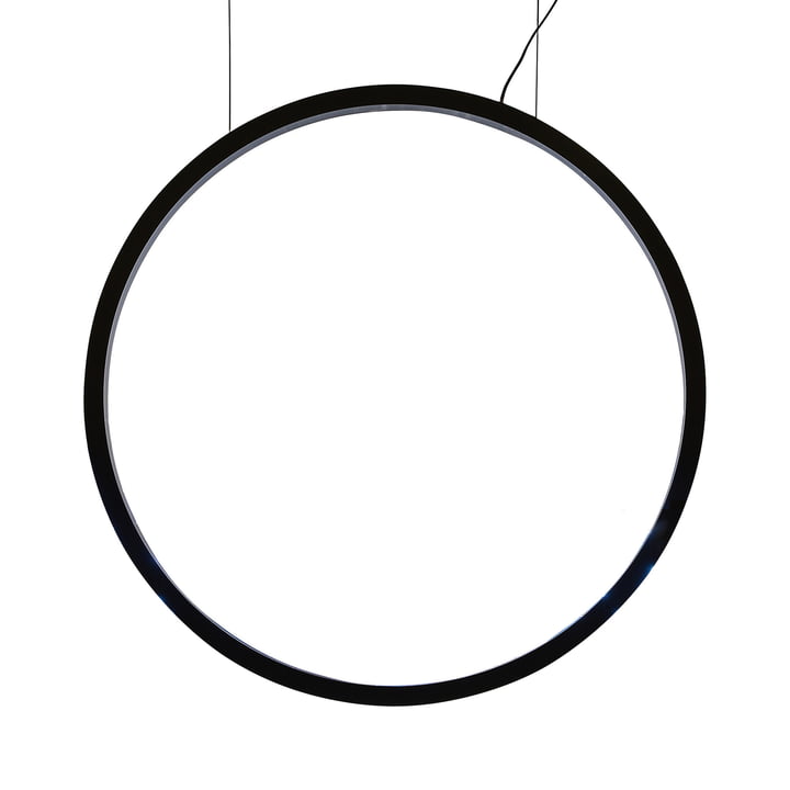 O Outdoor LED pendant light Ø 90 cm, black from Artemide