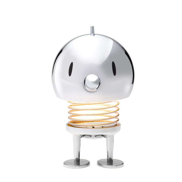 Bumble Table lamp, Large, chrome from Hoptimist