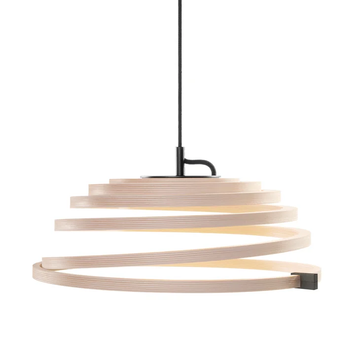 Aspiro 8000 LED pendant luminaire Ø 50 cm from Secto in birch