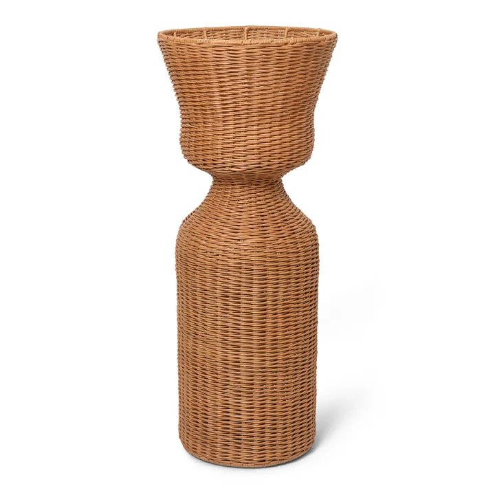 Agnes Flower stand woven from Ferm Living in the finish natural