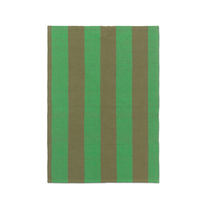 Hale Tea towel, olive / green by ferm Living