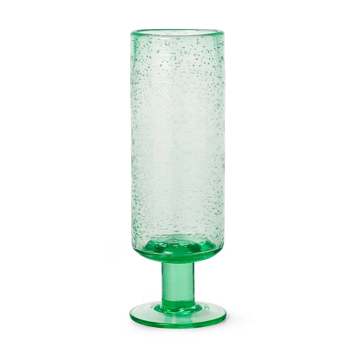 Oli Champagne glass from Ferm Living in the version clear