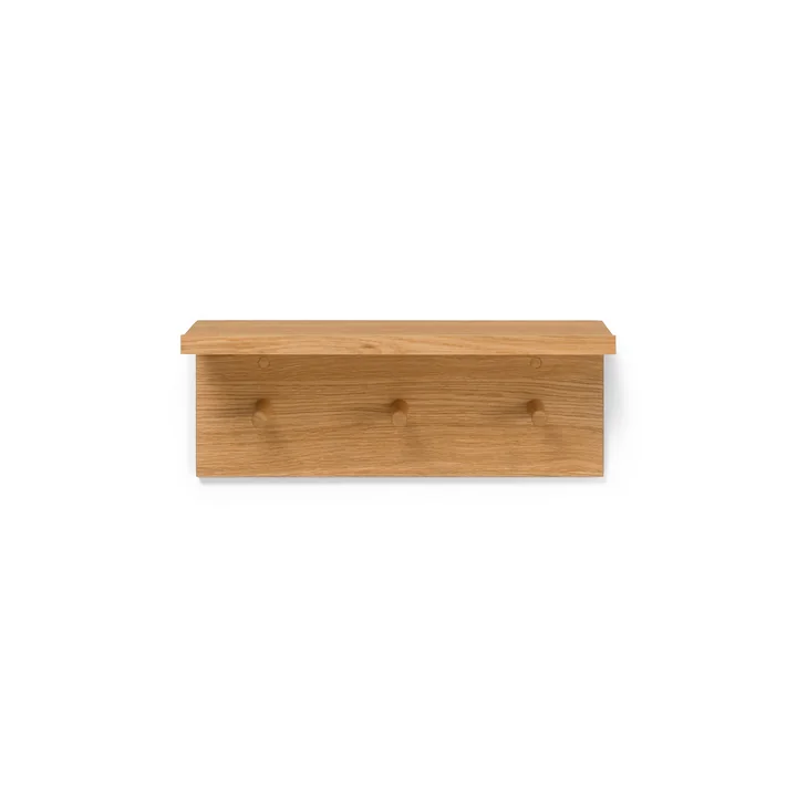 Place Wall shelf, Small, Oak by Ferm Living