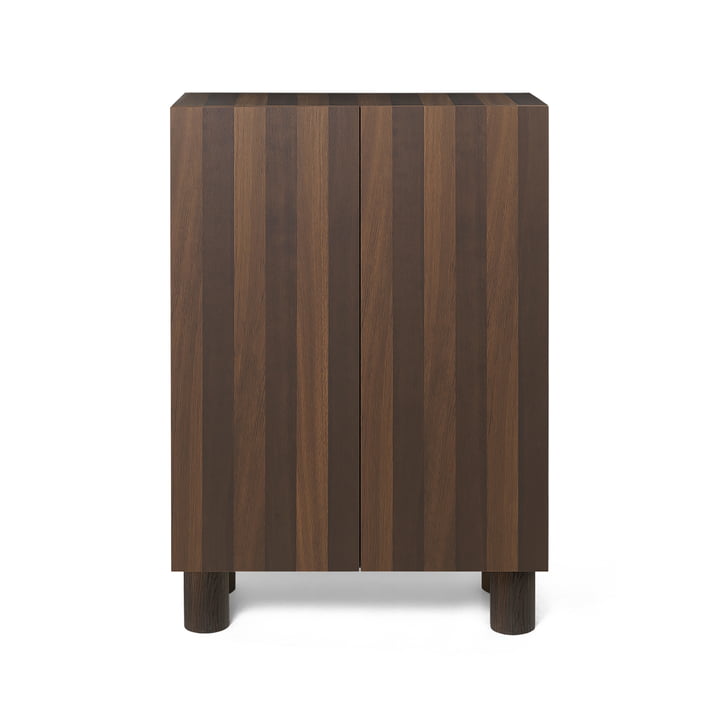 Post Storage cabinet by ferm Living in smoked oak finish