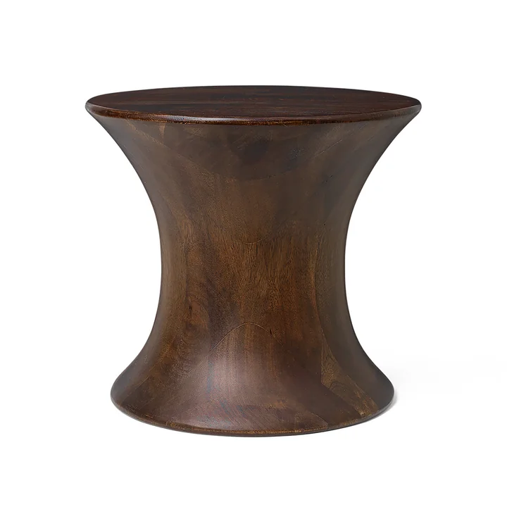 Spin Stool from Ferm Living in color brown